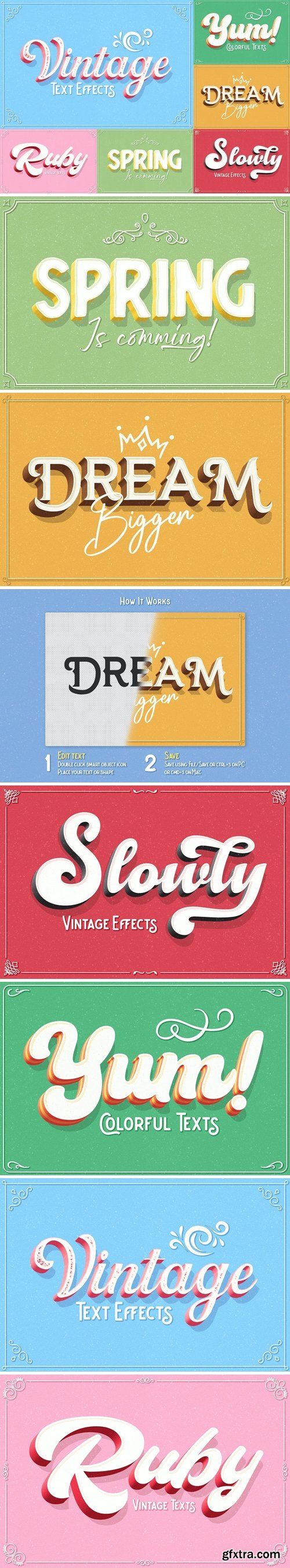 Vintage Text Effects AWC3S5R