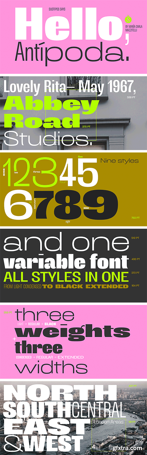 Antipoda Font Family