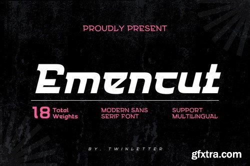 Emencut Font