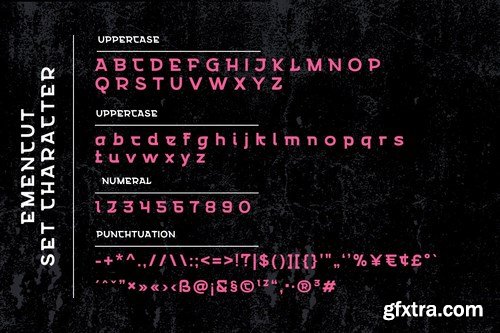 Emencut Font