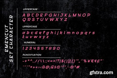 Emencut Font