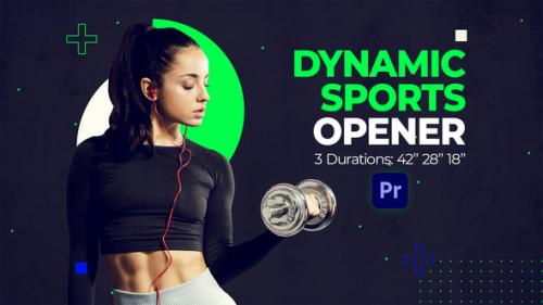 Videohive - Dynamic Sports Opener - Premiere Pro - Mogrt - 38096110 - 38096110