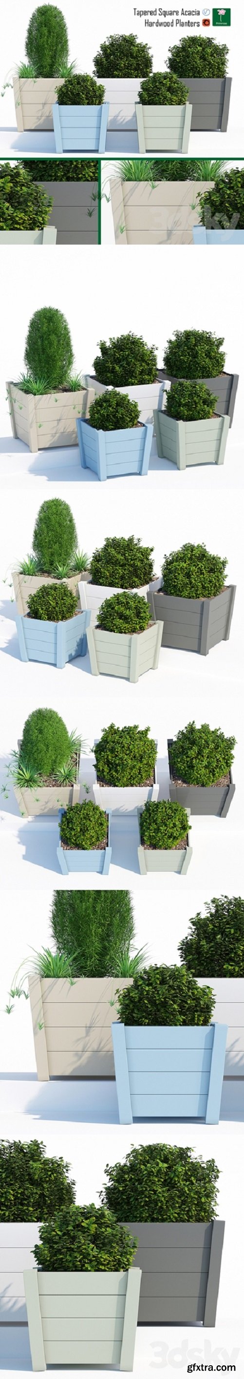 Hardwood planters 2