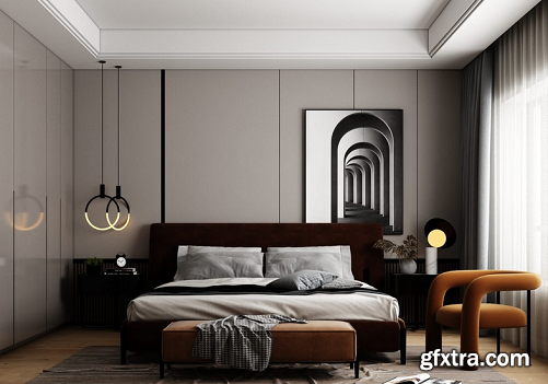 Bedroom Interior 10 By Huy Hieu Lee