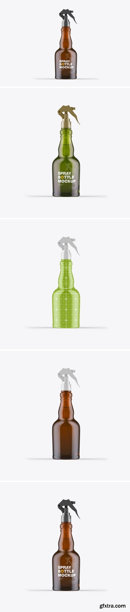 Glass Spray Bottle Mockup 6MKKULT