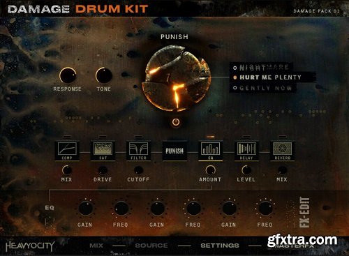 Heavyocity Damage Drum Kit KONTAKT