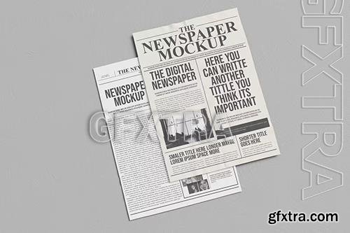 Newspaper Mockup 4M9LW5G