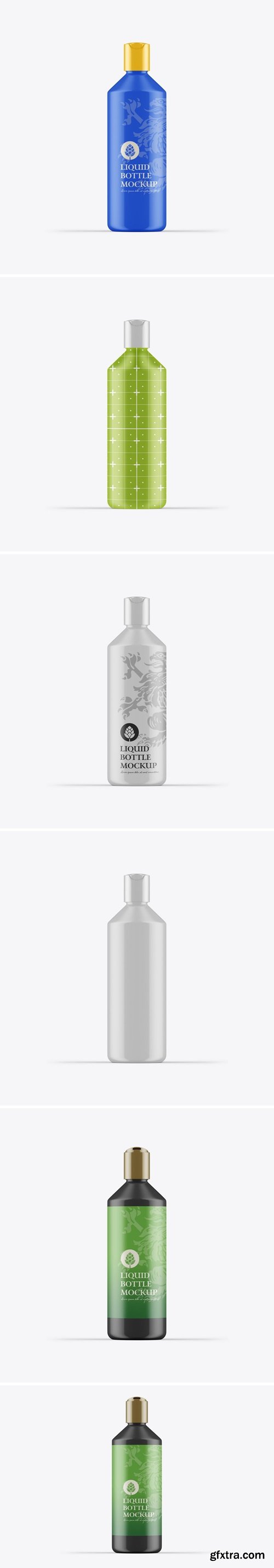 Ceramic Liquid Bottle Mockup SBNBDS5