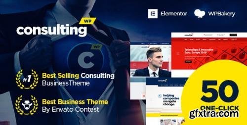 ThemeForest - Consulting v6.3.1 - Business, Finance WordPress Theme - 14740561