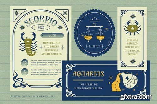 Pruistine Art Nouveau Display Typeface