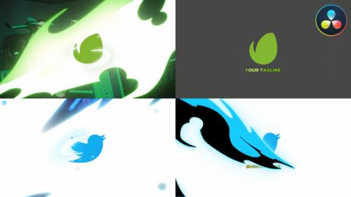 Videohive - Anime Action Logo for DaVinci Resolve - 38032189 - 38032189