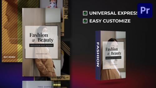 Videohive - Fashion Promo Social Media Stories for Instagram, Facebook, Snapchat Mogrt - 38080990 - 38080990