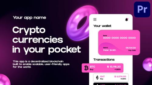 Videohive - Crypto App Promo 3 in 1 - 38087945 - 38087945