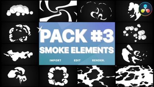 Videohive - Smoke Elements Pack 03 | DaVinci Resolve - 38090927 - 38090927