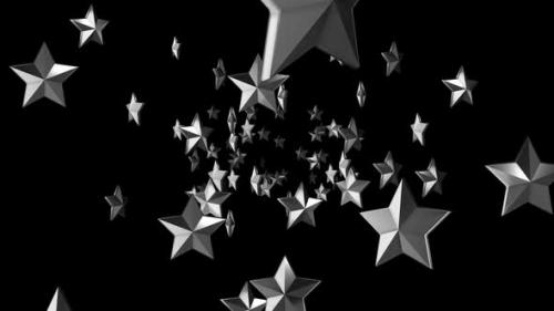 Videohive - Through 3D Star Icons - 26502140 - 26502140