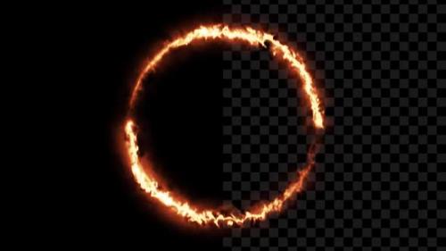Videohive - Ring Of Fire 4K - 28463379 - 28463379
