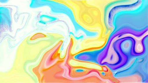 Videohive - Colorful Abstract Marble Texture Liquid Animated Background Animation Video - 38118251 - 38118251