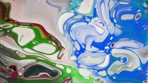 Videohive - Water drop liquid animation rainbow - 38118262 - 38118262