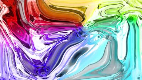 Videohive - Abstract Liquid Painting Texture. This 4k Footage Graphics Motion Video - 38118282 - 38118282