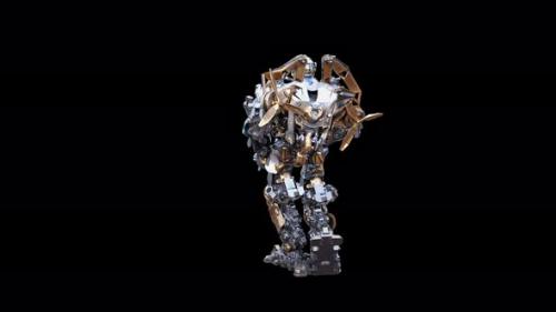 Videohive - 110 Robot Dancing 4K - 38128958 - 38128958