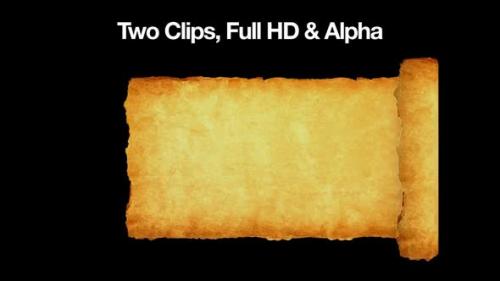 Videohive - Parchment Scroll - 38060265 - 38060265