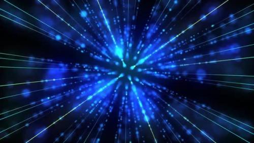 Videohive - Blue Universe Particles Animation - 38060771 - 38060771