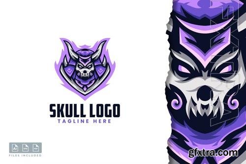 Samurai Head Logo Template