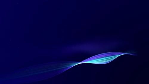 Videohive - Dark Blue Motion Graphics Background Animation 03 - 38060810 - 38060810