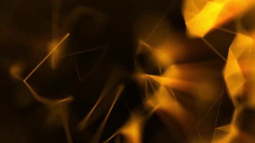 Videohive - Abstract Golden Lines Animation - 38060823 - 38060823