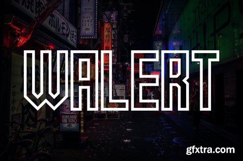 WALERT Font