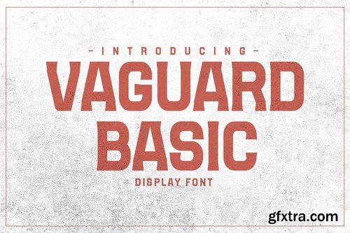 VAGUARD BASIC Font