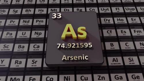 Videohive - Arsenic Periodic Table - 38062614 - 38062614