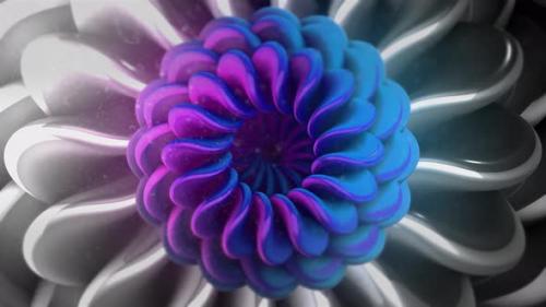 Videohive - Abstraction in the Form of a Flower - 38023805 - 38023805