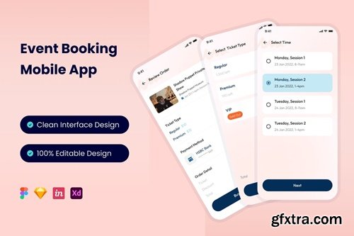 Event Booking Mobile App