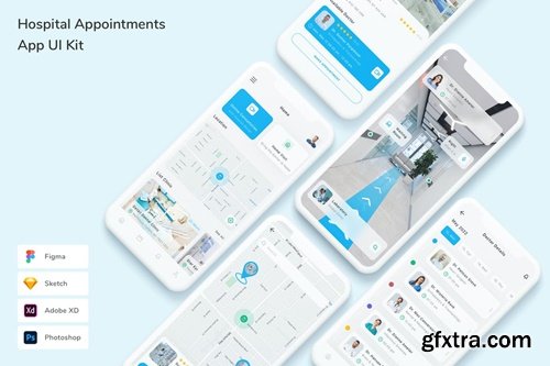 Hospital Appointments App UI Kit