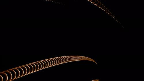 Videohive - Huge Lines of Light From Rings in Abstraction - 38023953 - 38023953