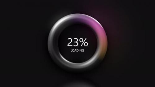 Videohive - Waiting for Download with Percentages and Ring - 38024052 - 38024052