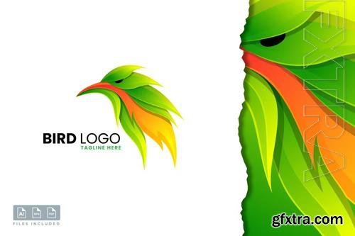 Bird Gradient Logo Template