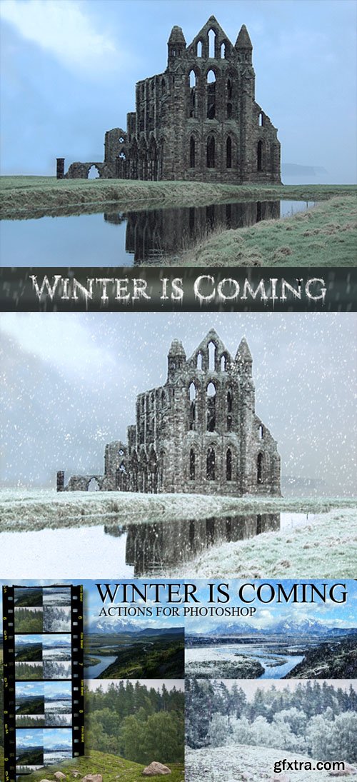 Winter is Coming - Photoshop Action