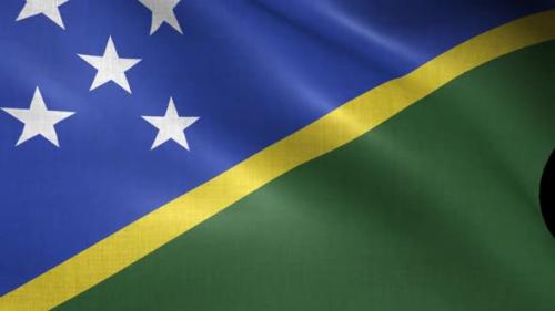 Videohive - Solomon Islands Flag - 38043285 - 38043285