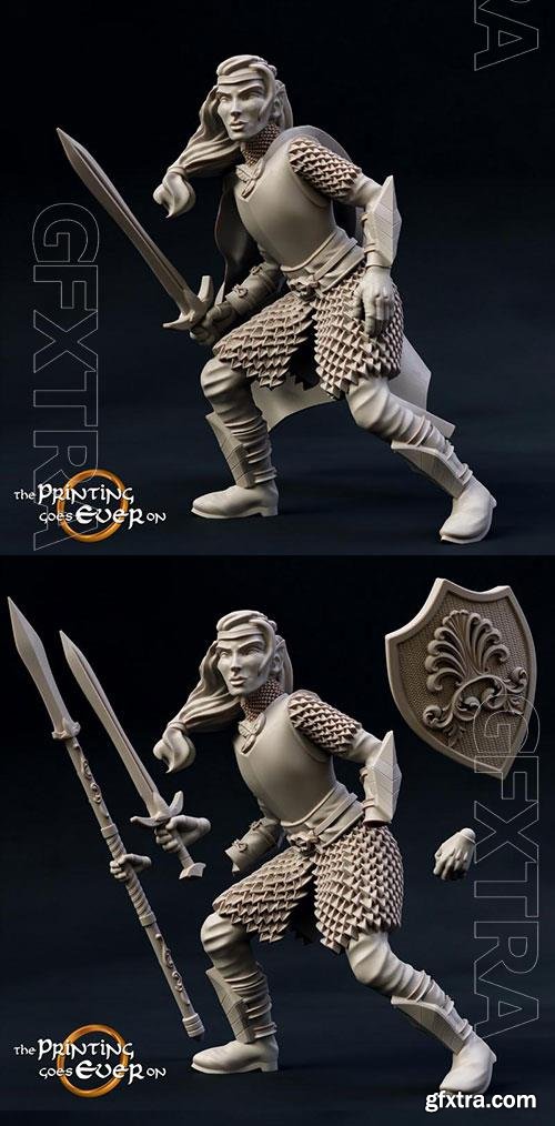 Modular Brightwood Defender Female 3D Print Model 