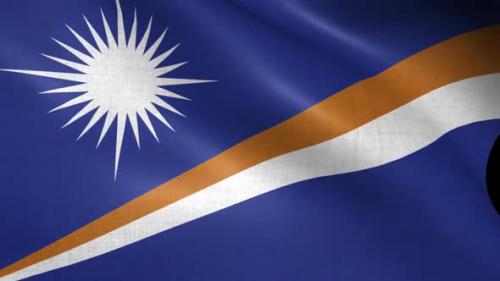 Videohive - Marshall Islands Flag - 38043289 - 38043289