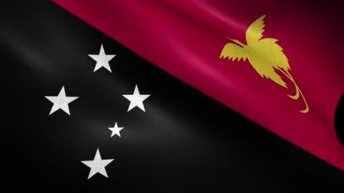 Videohive - Papua New Guinea Flag - 38043304 - 38043304