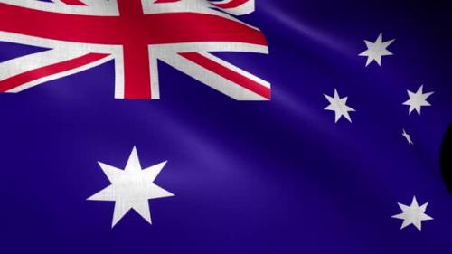 Videohive - Australia Flag - 38043309 - 38043309