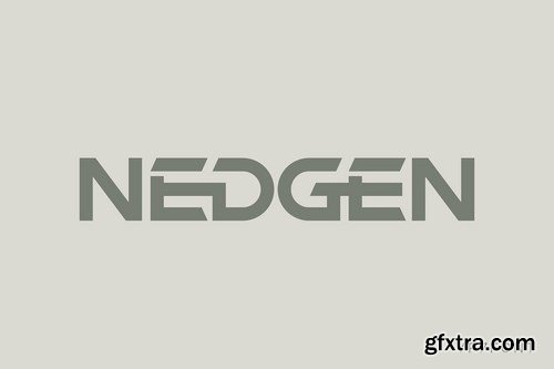 Nedgen Modern Display Font