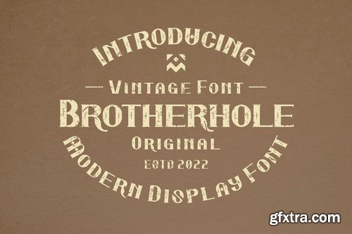 BrotherHole Font