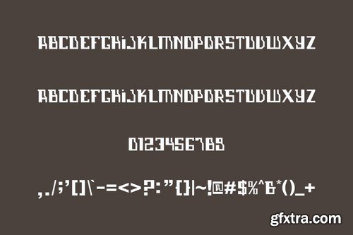 Bocroad font