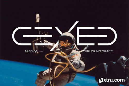 Cexed Modern Display Font