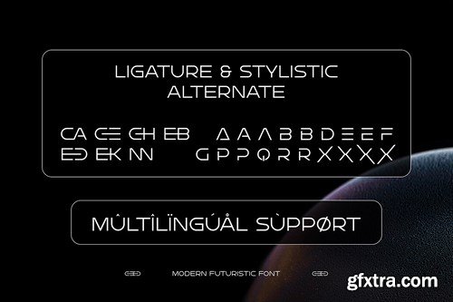 Cexed Modern Display Font