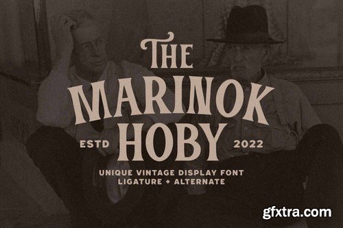 Marinok Hoby Font